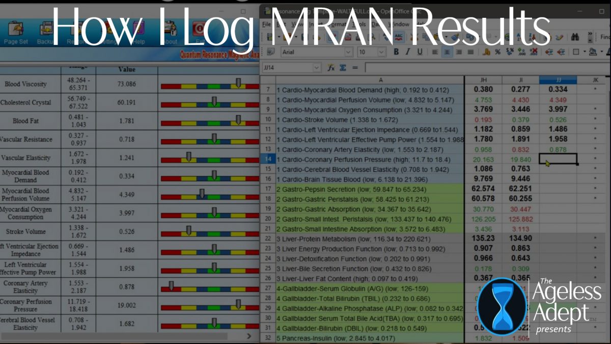 How I Log My Magnetic Resonance Analyzer Results