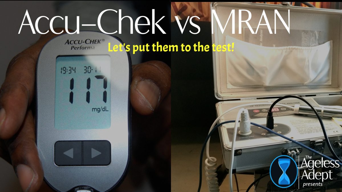 Accuchek™ Meter vs My Magnetic Resonance Analysis Device!