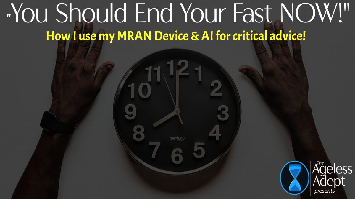 End Your Fast NOW! Right Now!