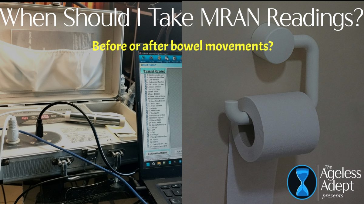 Magnetic Resonance Analysis Before or After Bowel Movement?