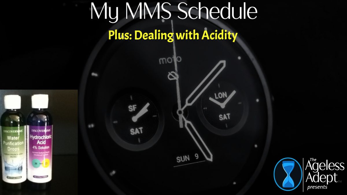 My MMS Schedule & Maintaining Alkalinity