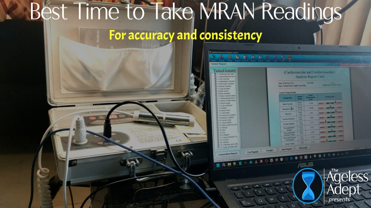Best Time to Take Magnetic Resonance Analyzer Readings