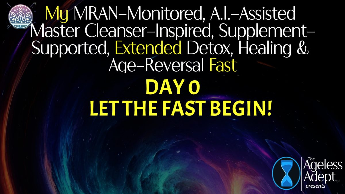 Operation Reboot—DAY 0! (My A.I.-Assisted Fast Begins)