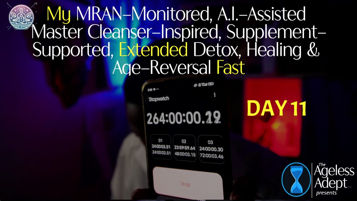 Operation Reboot—Day 11 (My A.I.-Assisted Fast!)