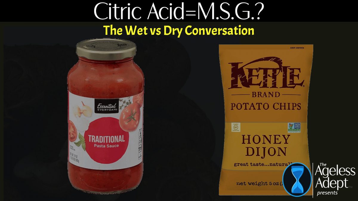 Citric Acid=MSG?