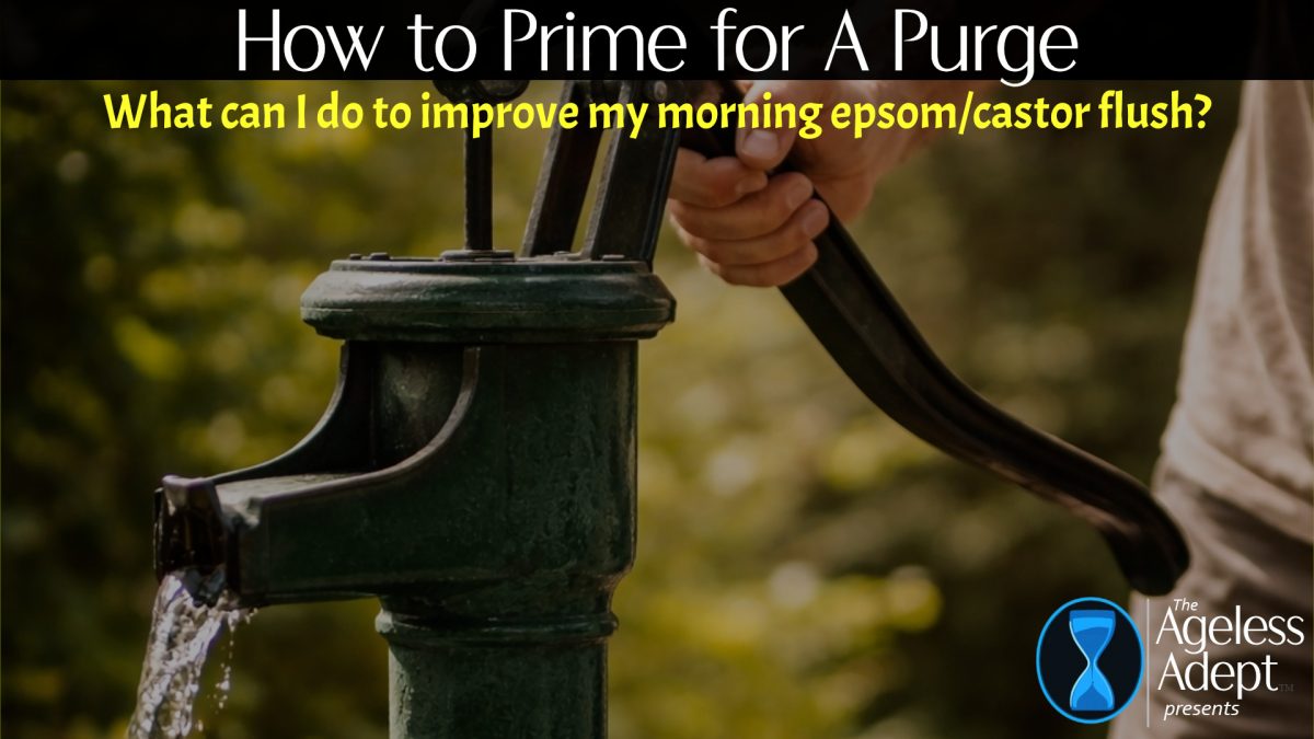 How to Prime Before A Purge