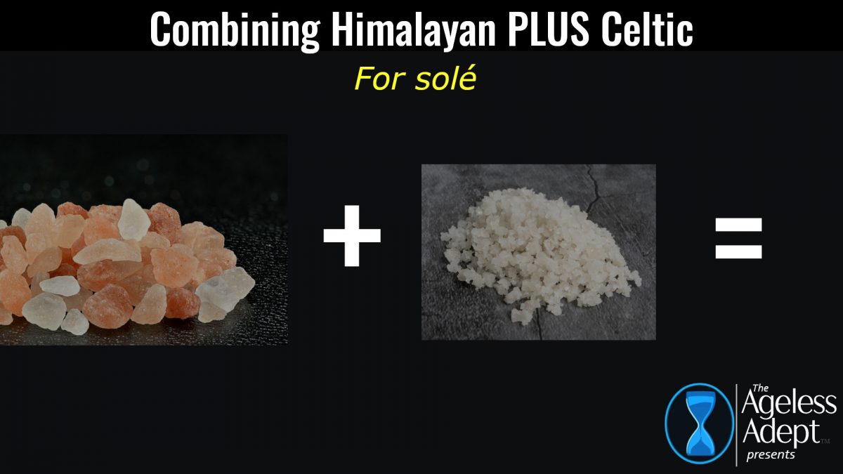 Can I Combine Two Types of Salt to Make a Hybrid Solé?